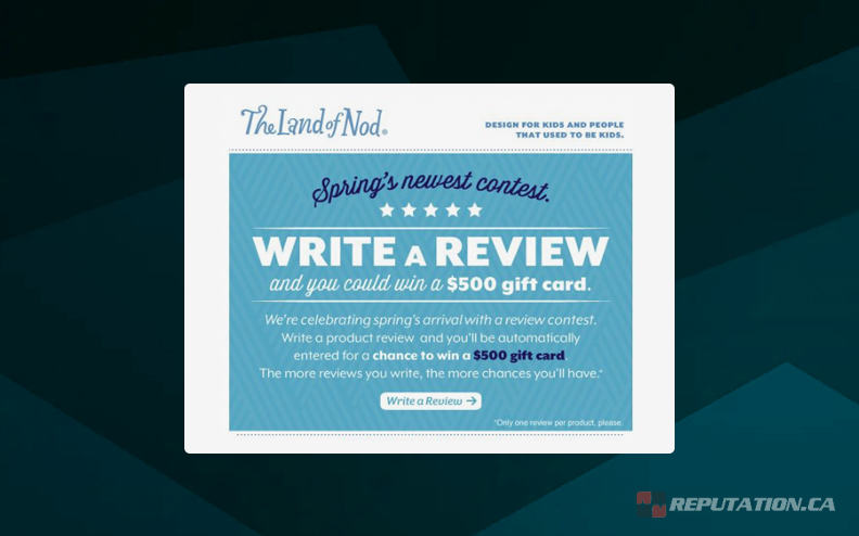 Example Soliciting a Review Newsletter