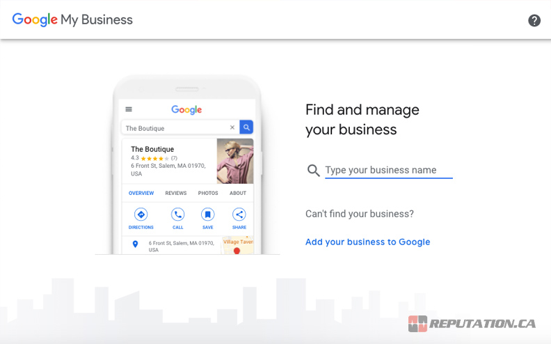 Google My Business Submit