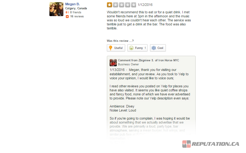 Yelp Review