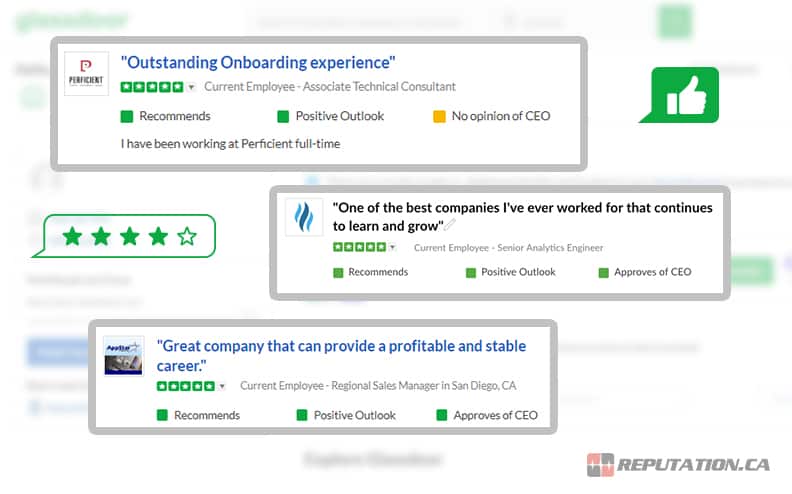 Positive Glassdoor Reviews