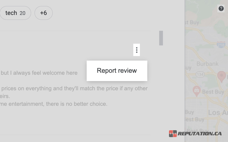 Report Google Review