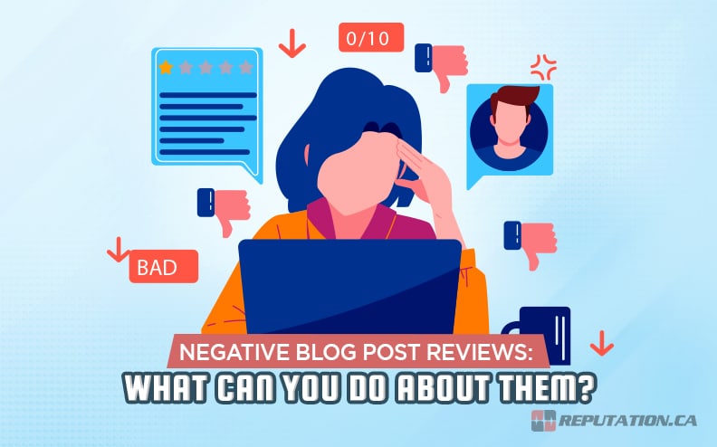 Managing Negative Blog Post Reviews