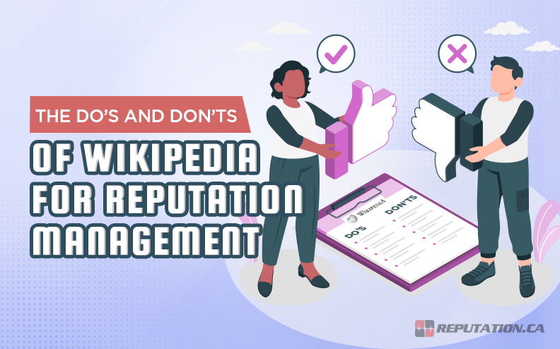 Wikipedia for Reputation Management Do's and Don'ts