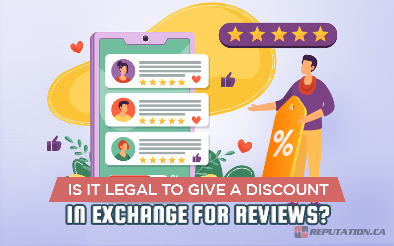Giving a Discount in Exchange for Reviews