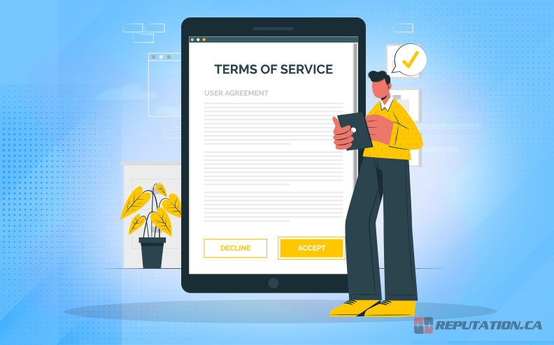 Reviewing a Terms of Service