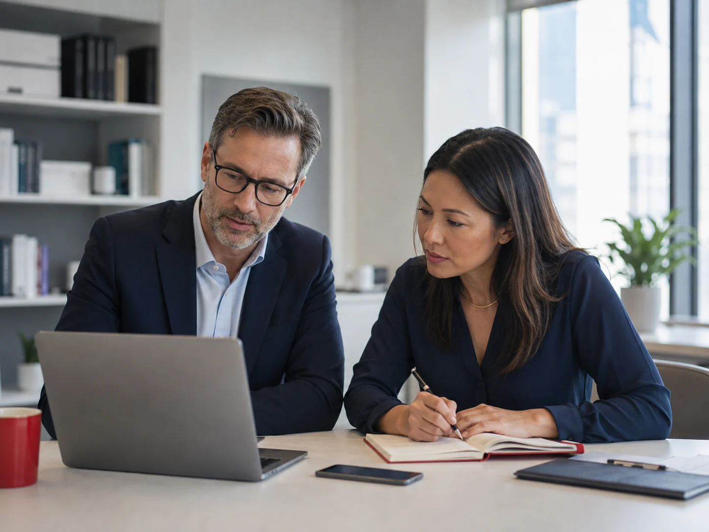 Communications strategists planning an online community response